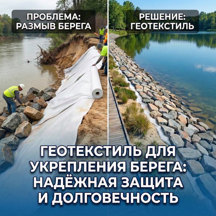 Особопрочный геотекстиль