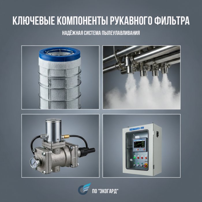 Рукавный фильтр: компоненты и запчасти