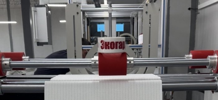 Производство фильтровальных рукавов методом сварки.